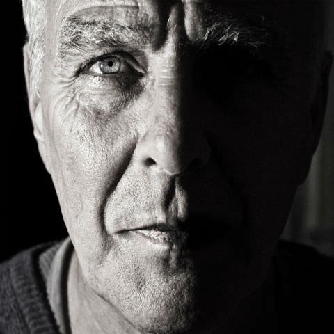 elderly eyes